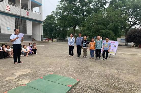 “保护生命，阔别溺水”高沙镇月英完小防溺水演练运动