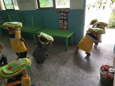 党建引领筑安全——杨田苹果幼儿园开展安全应急演练