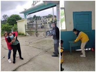 党建引领筑安全——杨田苹果幼儿园开展安全应急演练