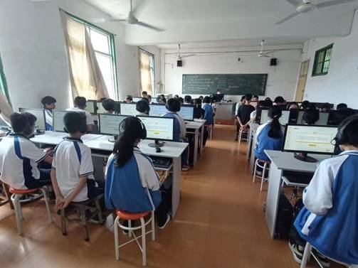 邵阳县塘渡口中学踏实推进国测工作