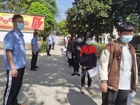 全力以赴，横溪中学开展师生全员核酸检测！