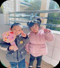 新宁县清江桥乡中间幼儿园开展“花样编织”运动