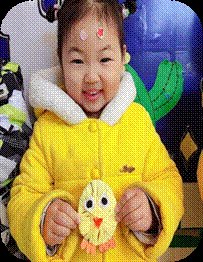 新宁县清江桥乡中间幼儿园开展“花样编织”运动