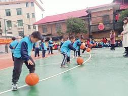 二完小一年级阳光体育运动报道