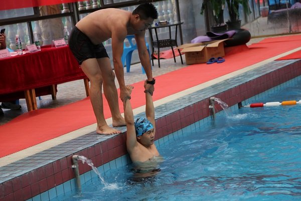 洞口县文旅广体局开展应急救援演练运动