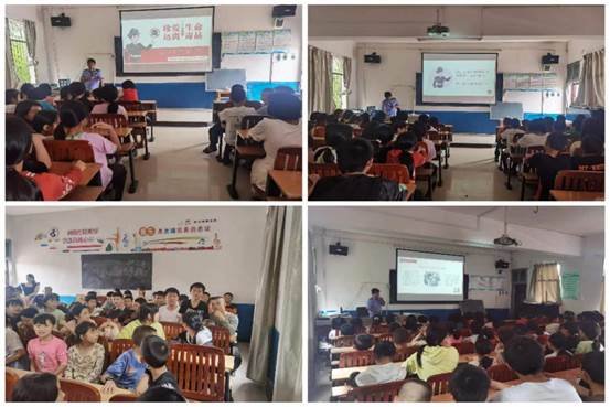 禁毒宣传进校园    幸福健康你我他