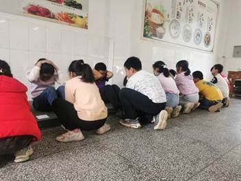 新宁县白沙中间小学欢迎国家门生体质健康抽测工作