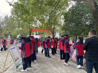 石江镇开展“禁毒、安全宣传运动”进校园运动。