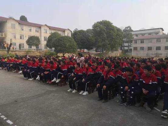 落实“双减”强体质，阳光体操展风采——茶铺中学举行校园广播体操比赛运动