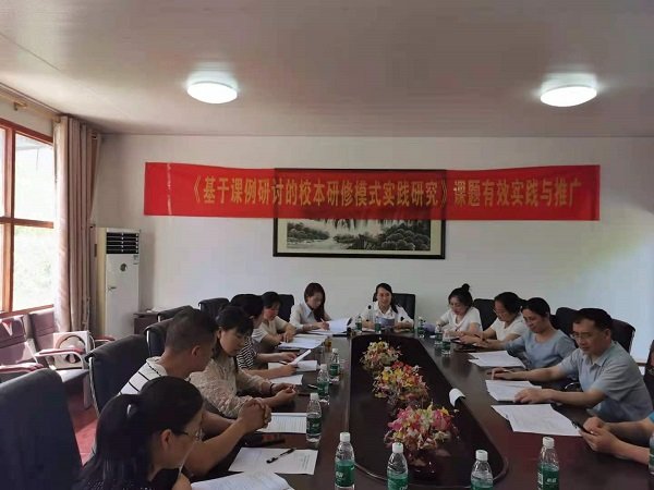 洞口课题研究促成长 成果推广带校本