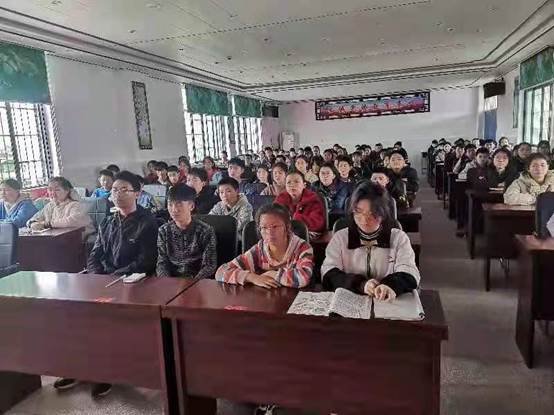 高沙镇中学新学期门生会工作安排会议