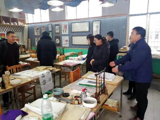 下花桥镇中间完小与诸甲亭中间完小教师交流互助运动