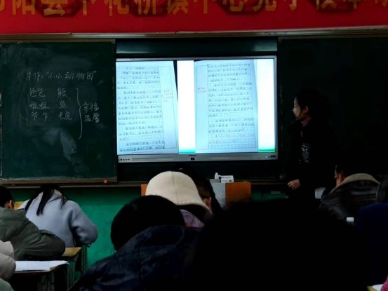 邵阳县下花桥镇中间完小校本研修培训报道第二期