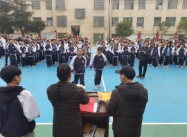 邵阳县梽木山中学举办“乒乓球比赛”