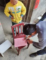 新宁县白沙镇中间小学开展防溺水家访运动