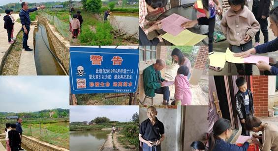 邵阳县下花桥镇又兴黉舍防溺水签名大会