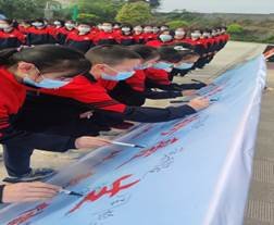 保护生命 预防溺水 平安成长——横溪中学召开防溺水安全教育誓师大会