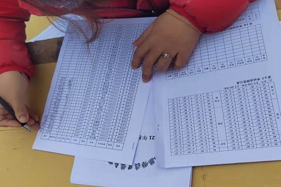 塘渡口镇玉田初级中学举行2021年秋季期末体育考试