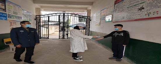 疫情防控应急演练 共筑安全防线—白仓镇中乙小学疫情防控应急演练活动