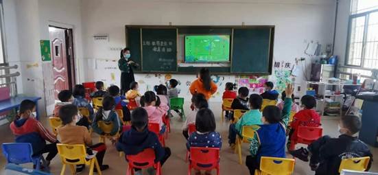 新宁县清江桥乡中心幼儿园开展世界卫生日主题教育活动