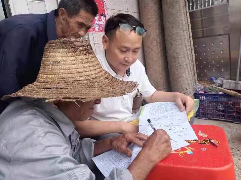 金称市镇中心完小暑期“防溺水”家访活动