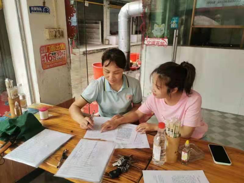 金称市镇中心完小暑期“防溺水”家访活动