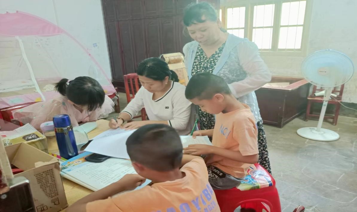 预防溺水 平安相伴—新宁县清江桥乡水口小学防溺水“大家访”活动