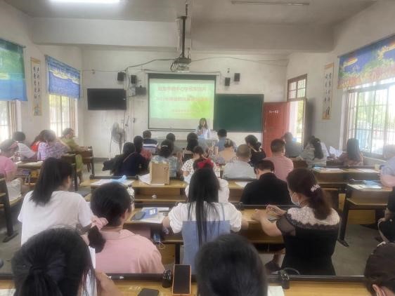 回龙寺镇中心学校军田片2022年暑期师德师风培训活动报道