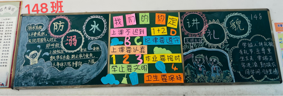 新宁县清江桥乡中心小学开展班级文化评比活动