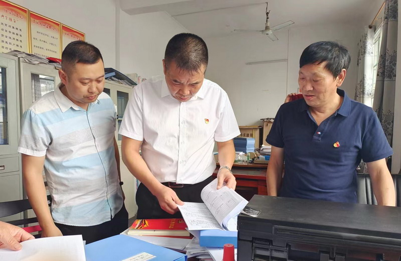 学校定点帮扶，助力乡村振兴——洞口四中校长李玉群一行深入驻村帮扶点走访调研