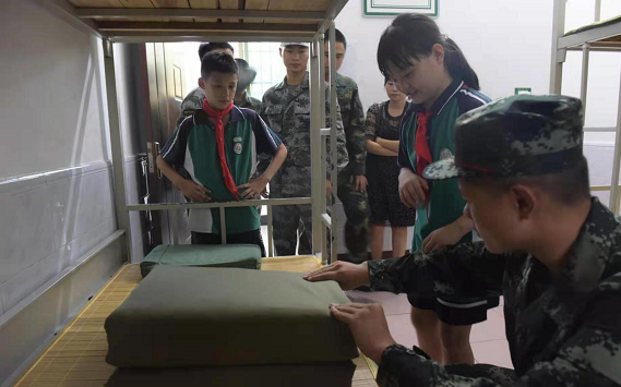 新邵县：“国防教育日” 开展得有声有色