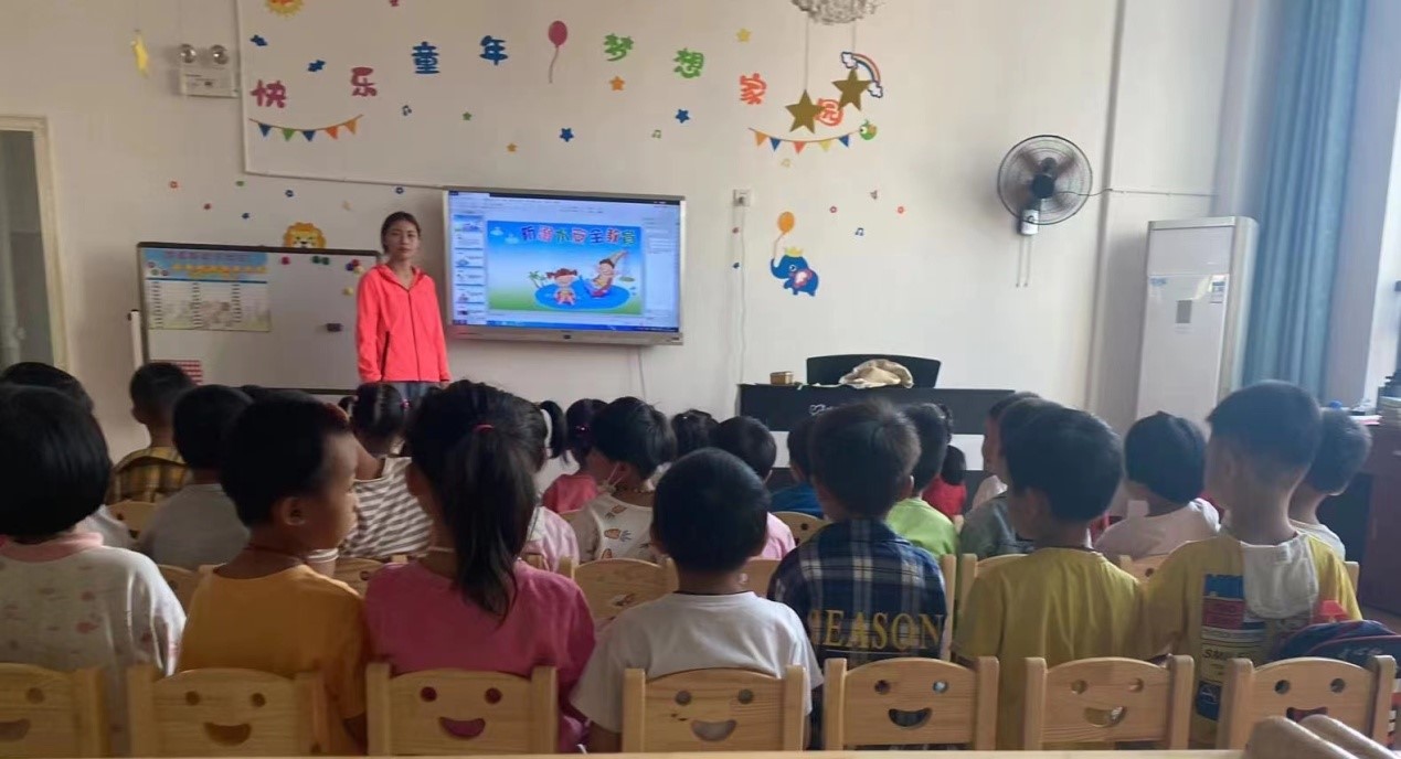 白沙镇中心幼儿园全力做好国庆期间防溺水安全工作