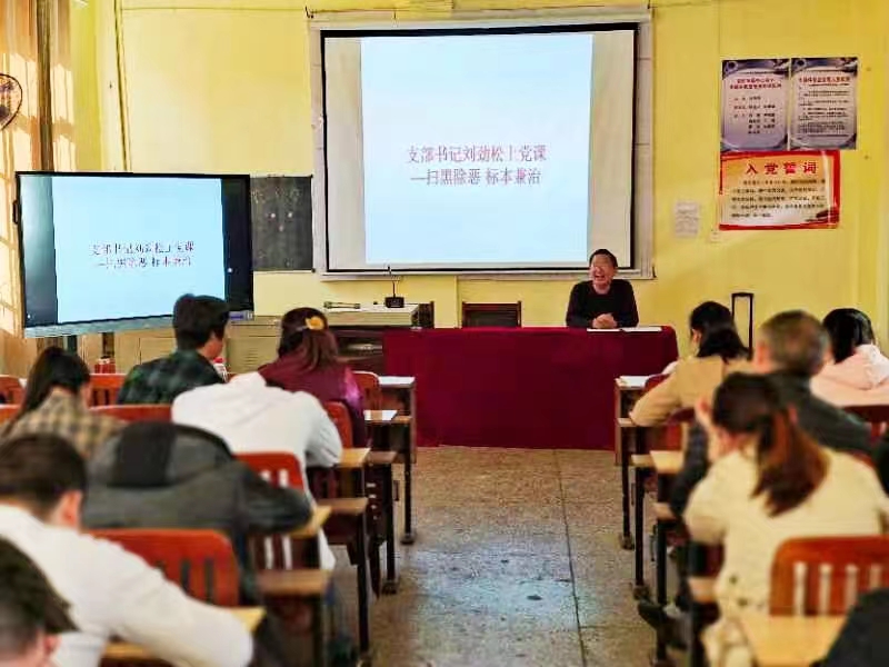 扫黑除恶 勇当先锋