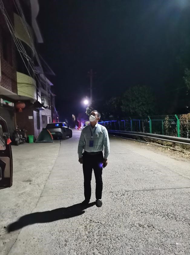 记霞塘云的校长们在抗疫一线