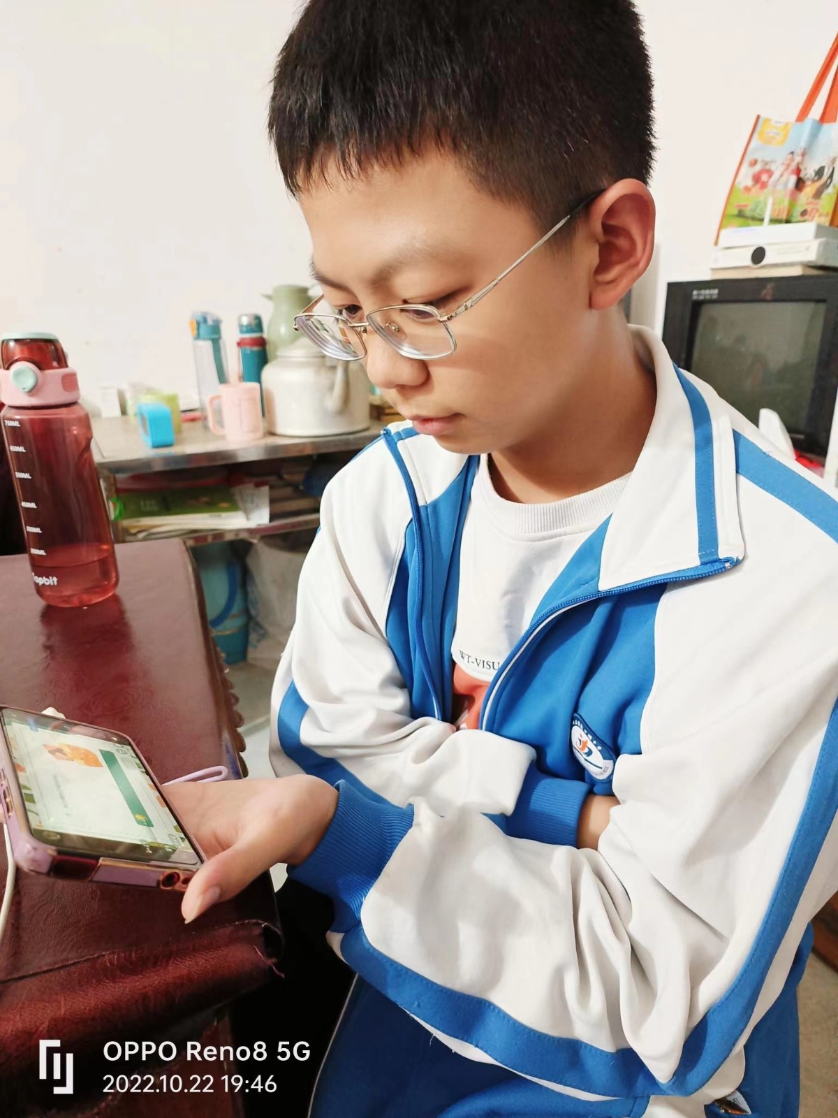 邵阳县塘渡口中学掀起“停课不停学”网课教学高潮