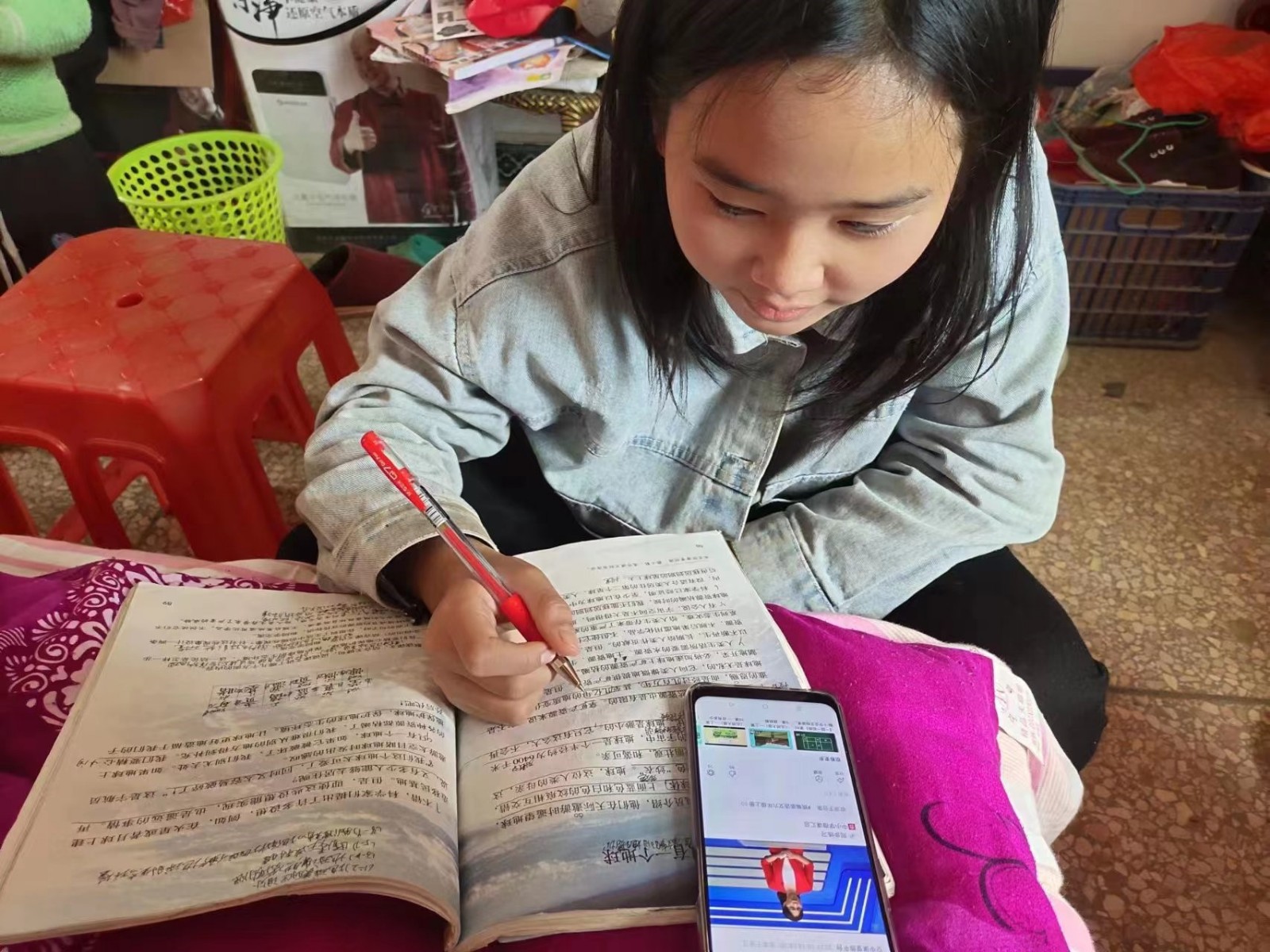 洞口县茶场学校：“空中课堂”不停学，尽显教育担当