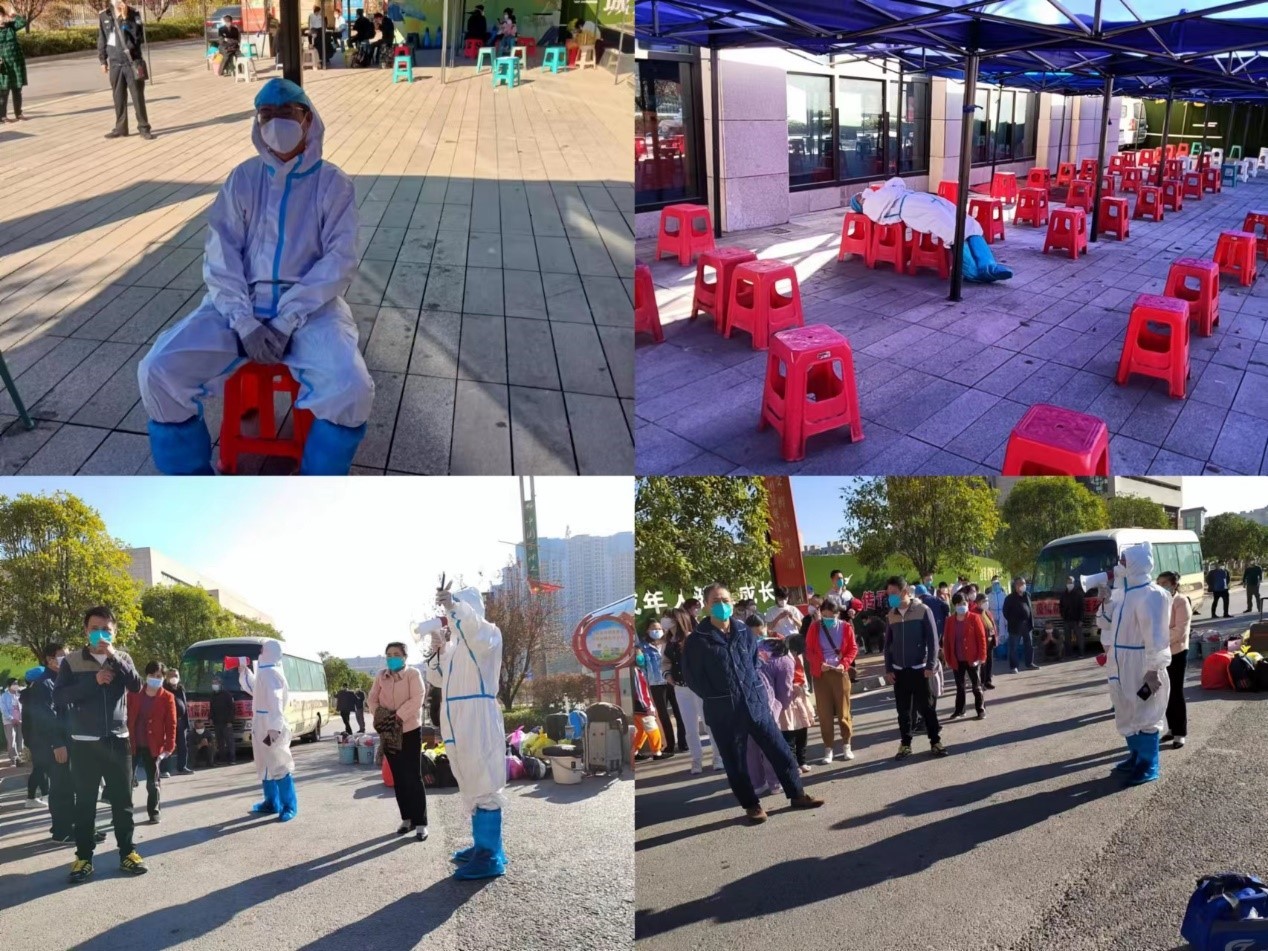 教师志愿者在抗“疫”一线闪闪发光（一）