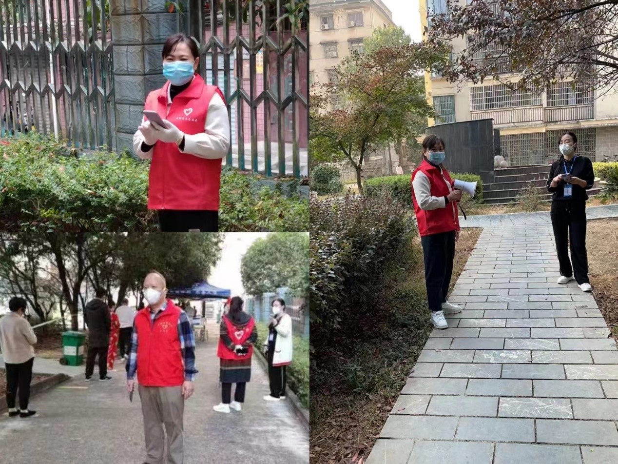 教师志愿者在抗“疫”一线闪闪发光（一）