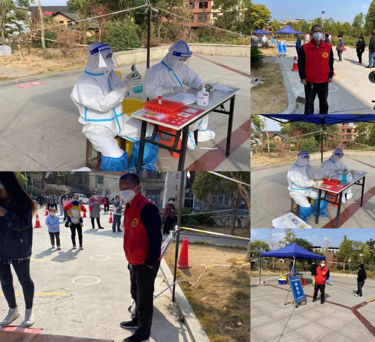 教师志愿者在“疫”线闪闪发光（二）