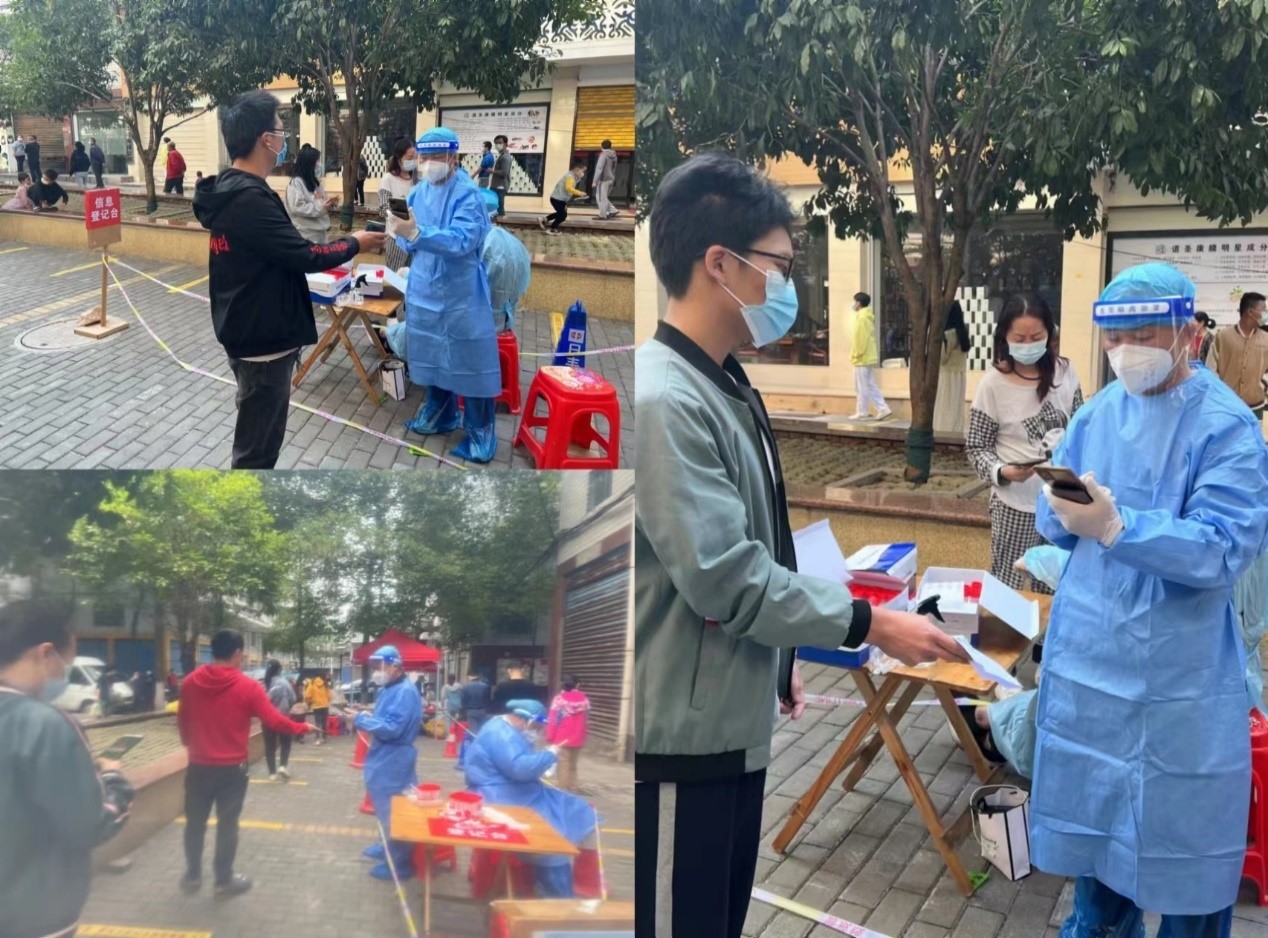 教师志愿者在“疫”线闪闪发光（二）