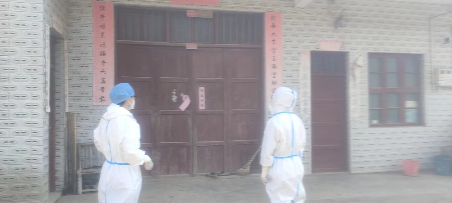 黄亭市镇初级中学教师抗疫情况纪实