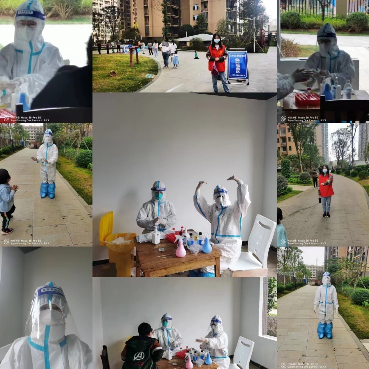 教师志愿者在抗“疫”一线闪闪发光（二）