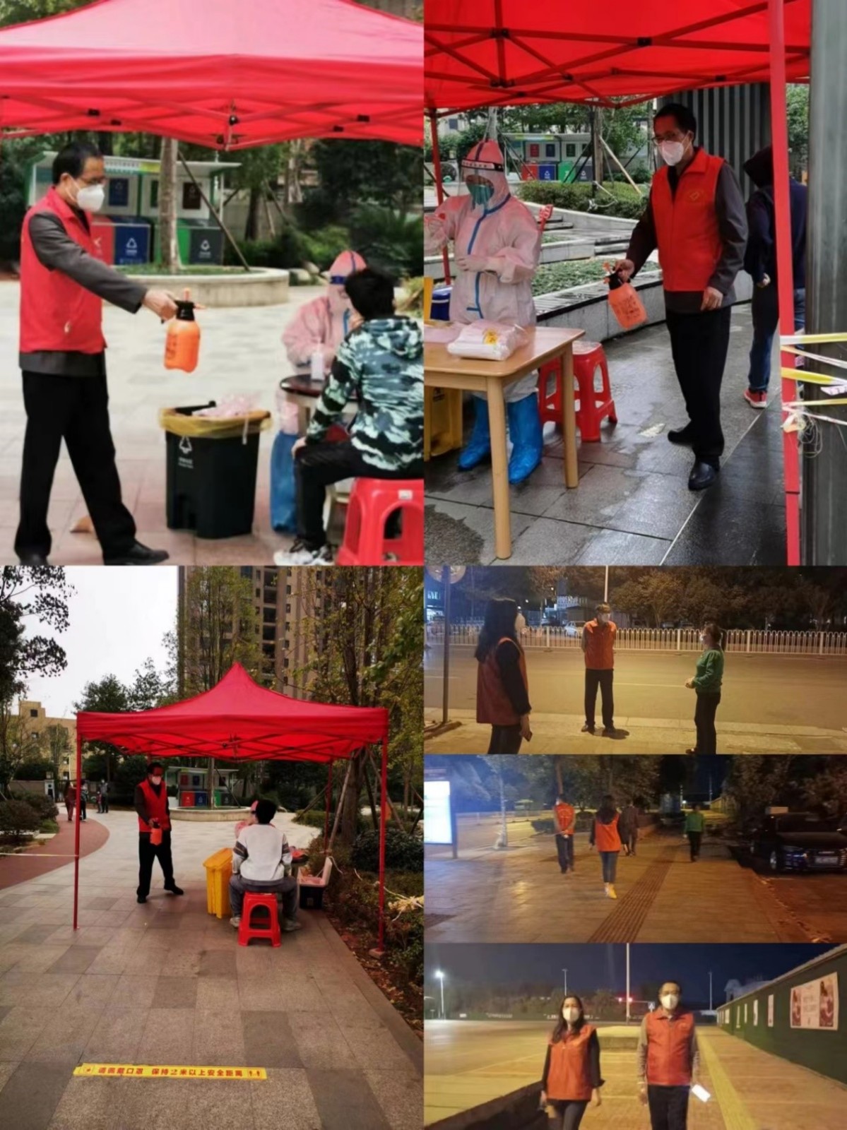 教师志愿者在抗“疫”一线闪闪发光（三）