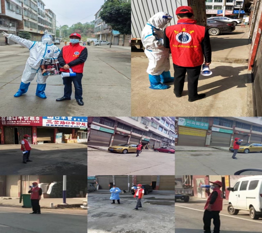 教师志愿者在抗“疫”一线闪闪发光（三）