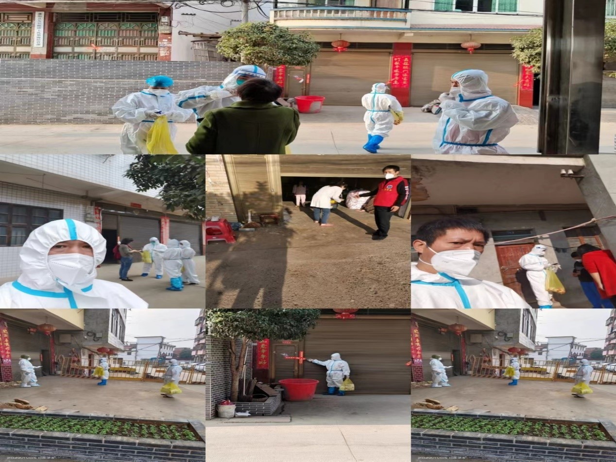 教师志愿者在抗“疫”一线闪闪发光（三）