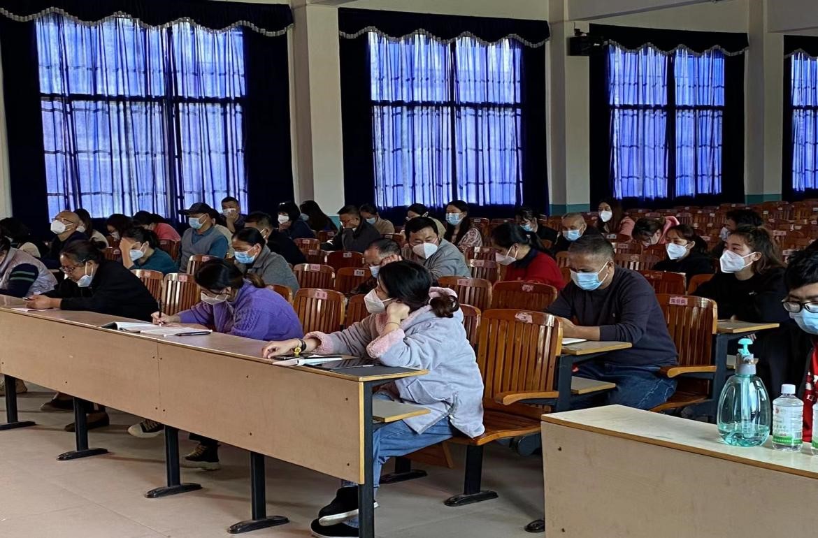 金称市镇中学高度重视疫情防控暨复课返校工作