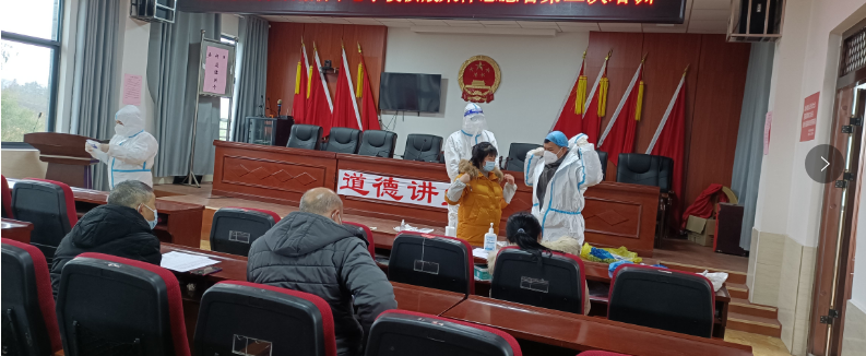 蔡桥乡中心学校开展核酸采样志愿者第二次培训