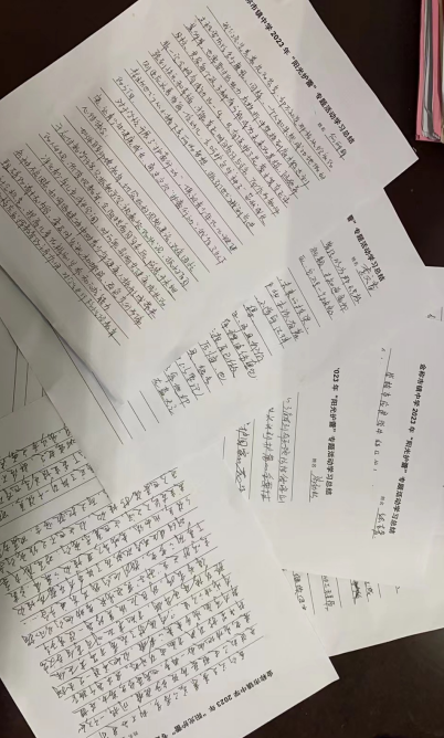 金称市镇中学：你我携手，阳光护蕾