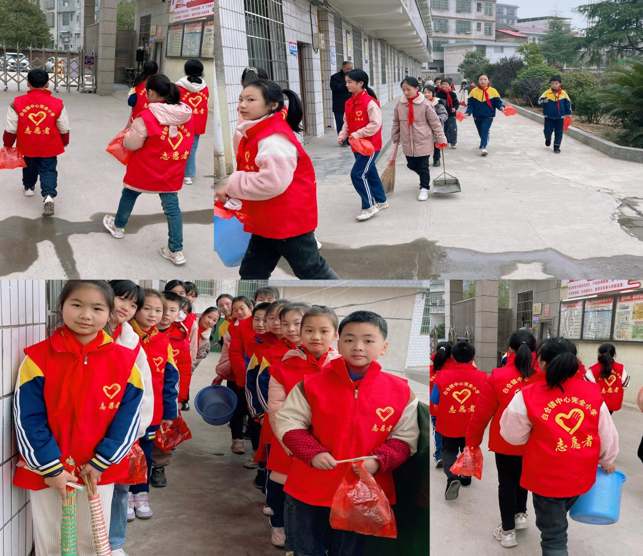 2023年白仓镇中心完小“学雷锋”主题活动