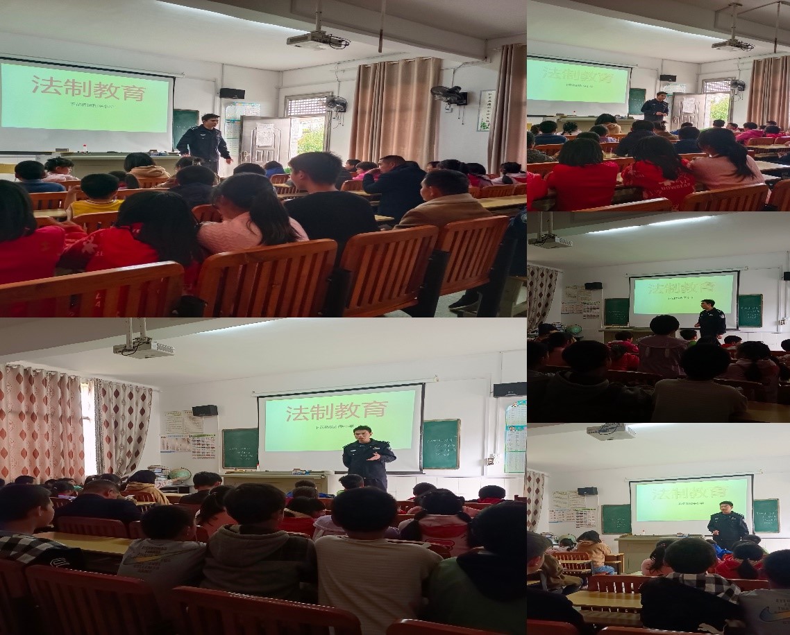 法制教育宣传进课堂